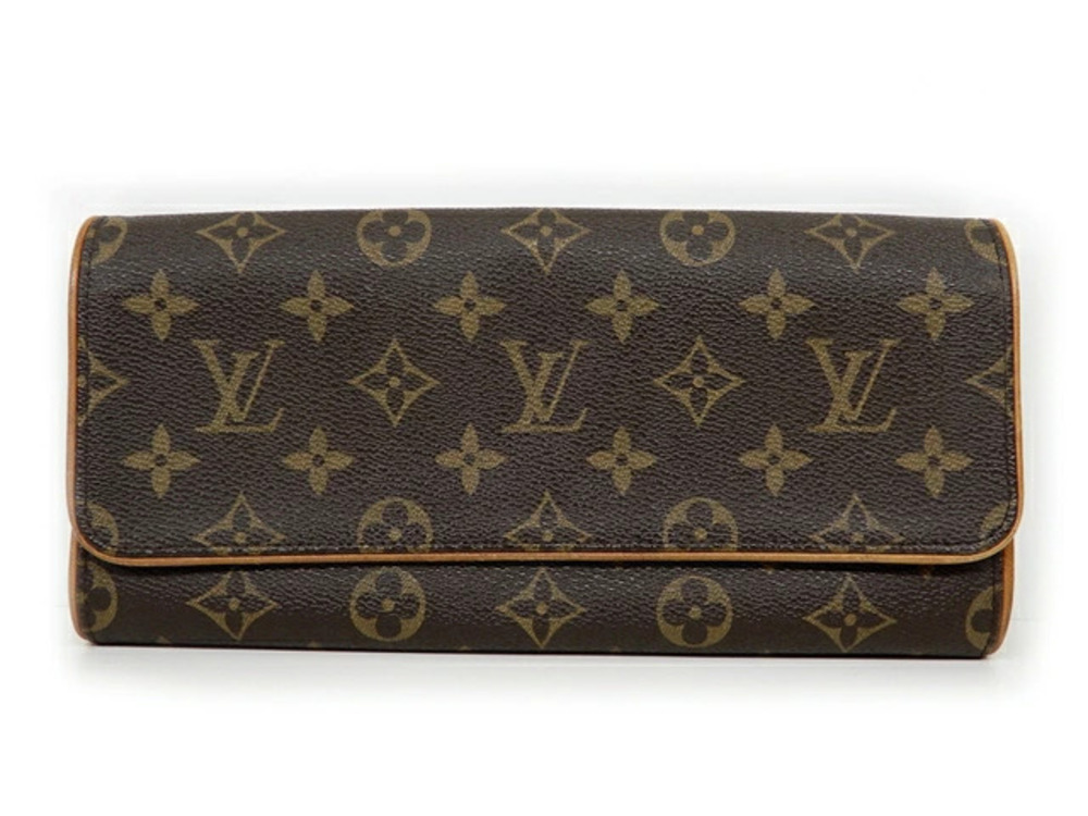 LOUIS VUITTON Pochette Twin Shoulder Bag Monogram